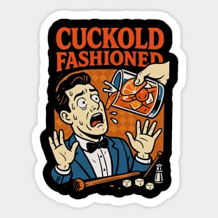 Cuckold Fashioned Sticker